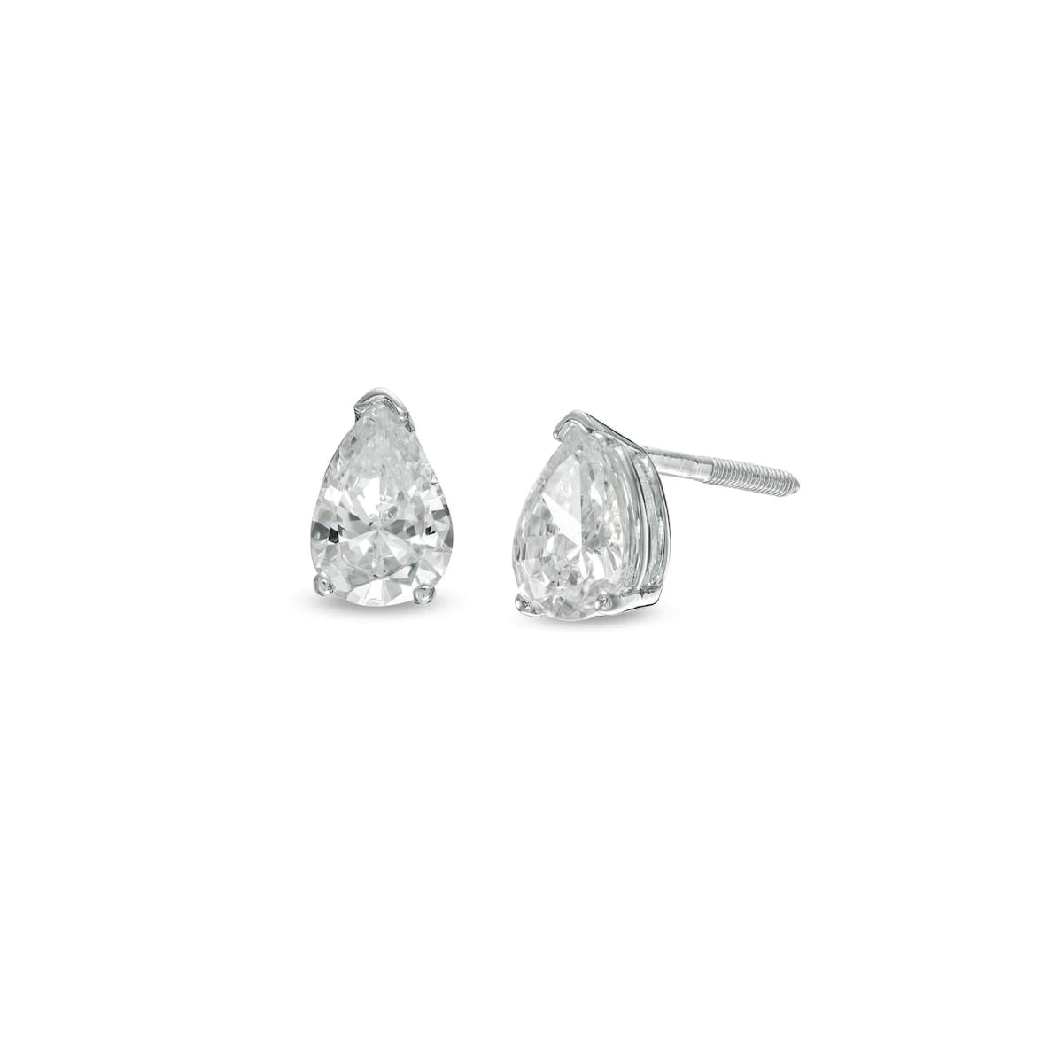 Orecchini Platino Modello Stroili con Diamanti