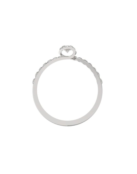 Anello Modello Scermino con Diamanti