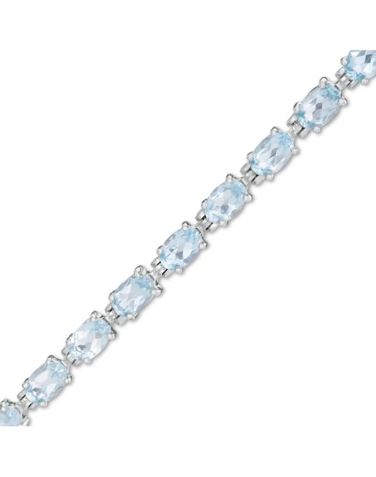 Tennis con Acquamarine di 13 carati