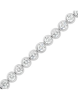 Bracciale Tennis Modello Scermino con diamanti