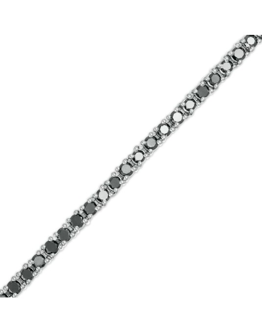 Bracciale Con Diamanti Neri di 1.40 carati