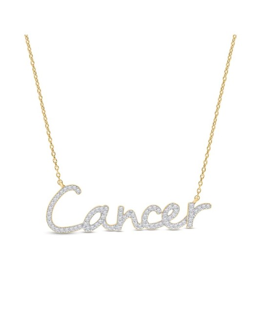 Ciondolo Cancro con diamanti