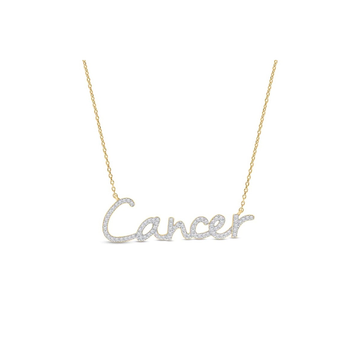 Ciondolo Cancro con diamanti