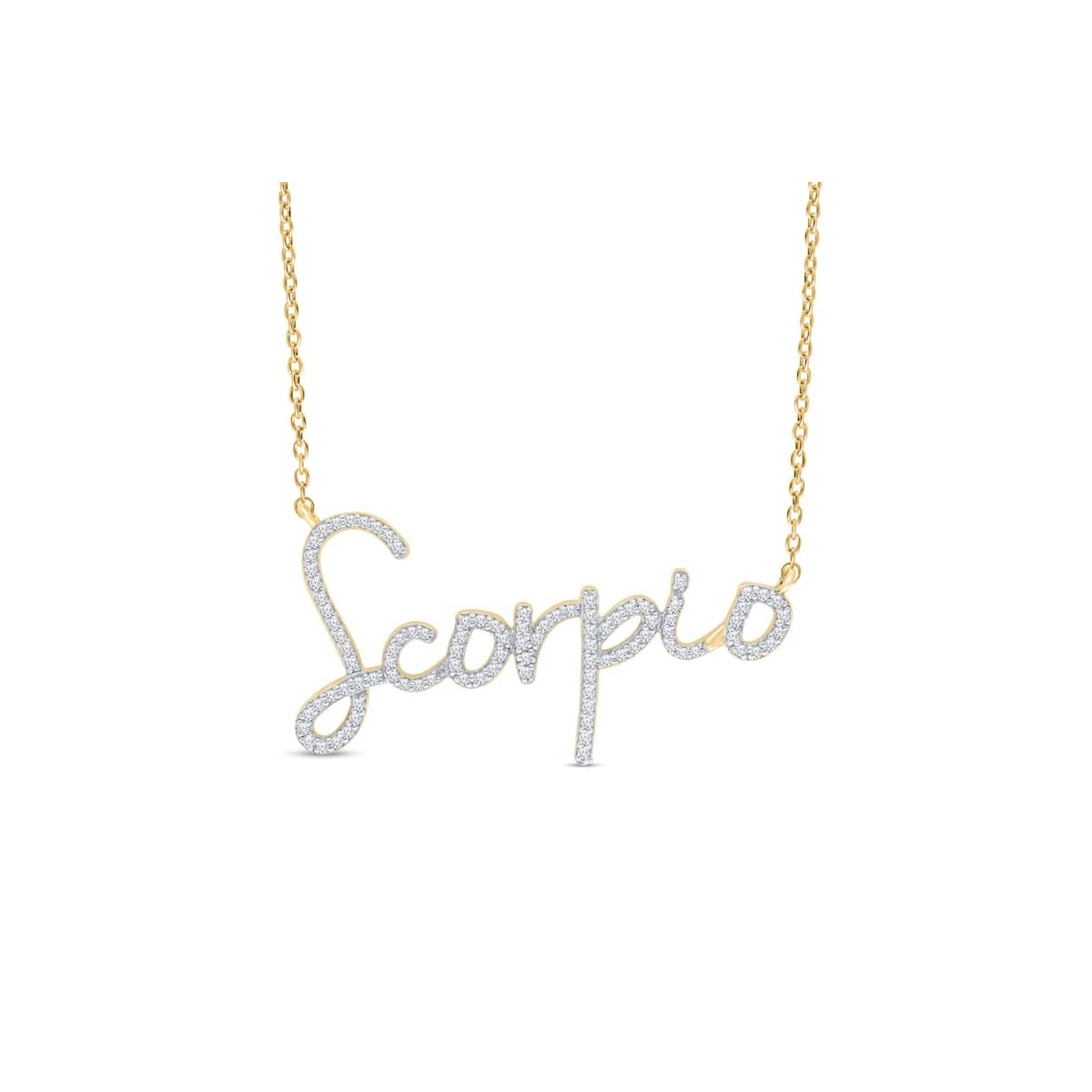 Ciondolo Scorpione con diamanti