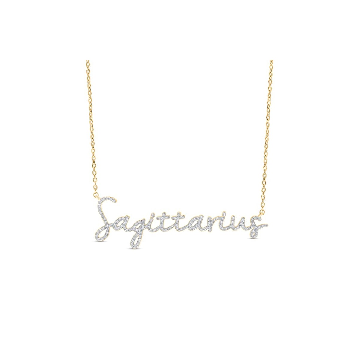 Ciondolo Sagittario con diamanti