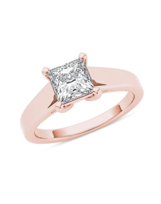 Anello Matrimonio Blue Nile con diamante