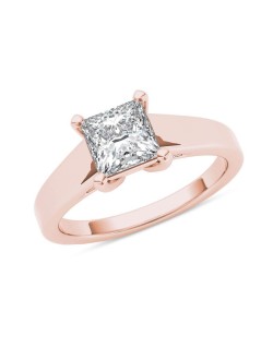 Anello Matrimonio Blue Nile con diamante