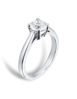 Solitario Modello Swarovski con diamante