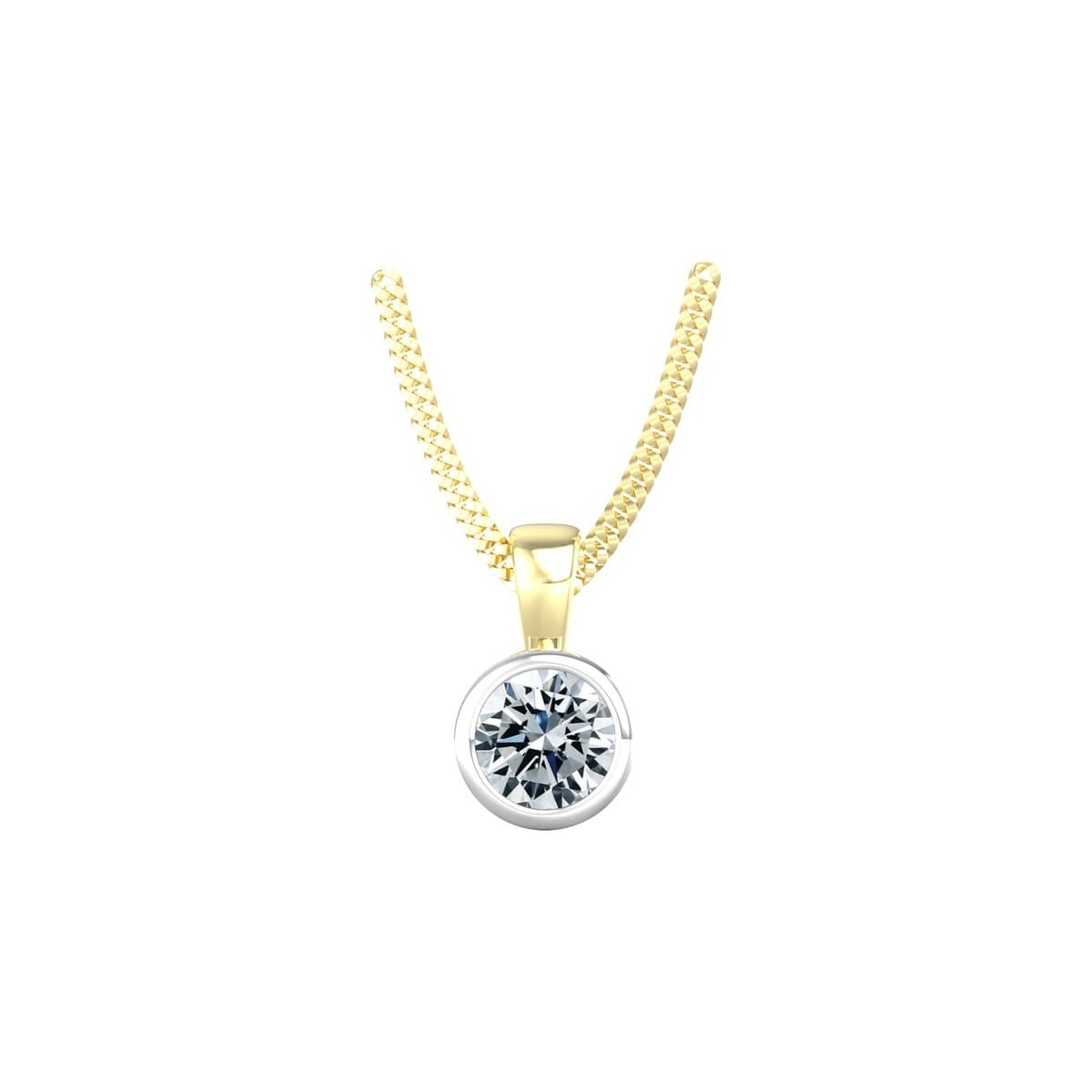Pendente Modello Swarovski con diamante