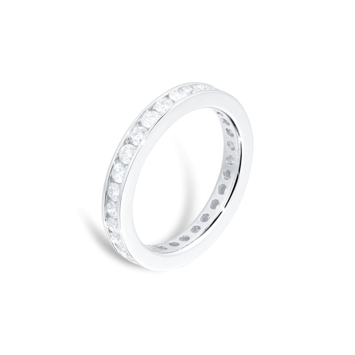 Anello Eternity Modello Edenly con Diamanti