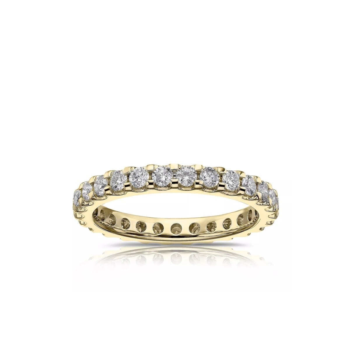 Eternity Oro Giallo 18k con Diamanti