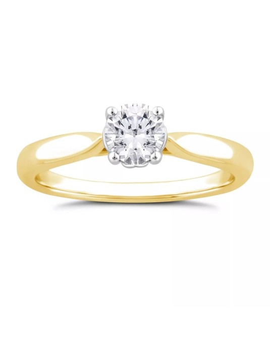 Anello Fidanzamento Pandora con Diamante