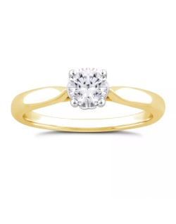 Solitario Matrimonio Pandora con Diamante