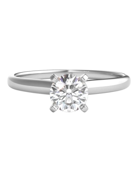 Solitario Matrimonio Chanel con Diamante