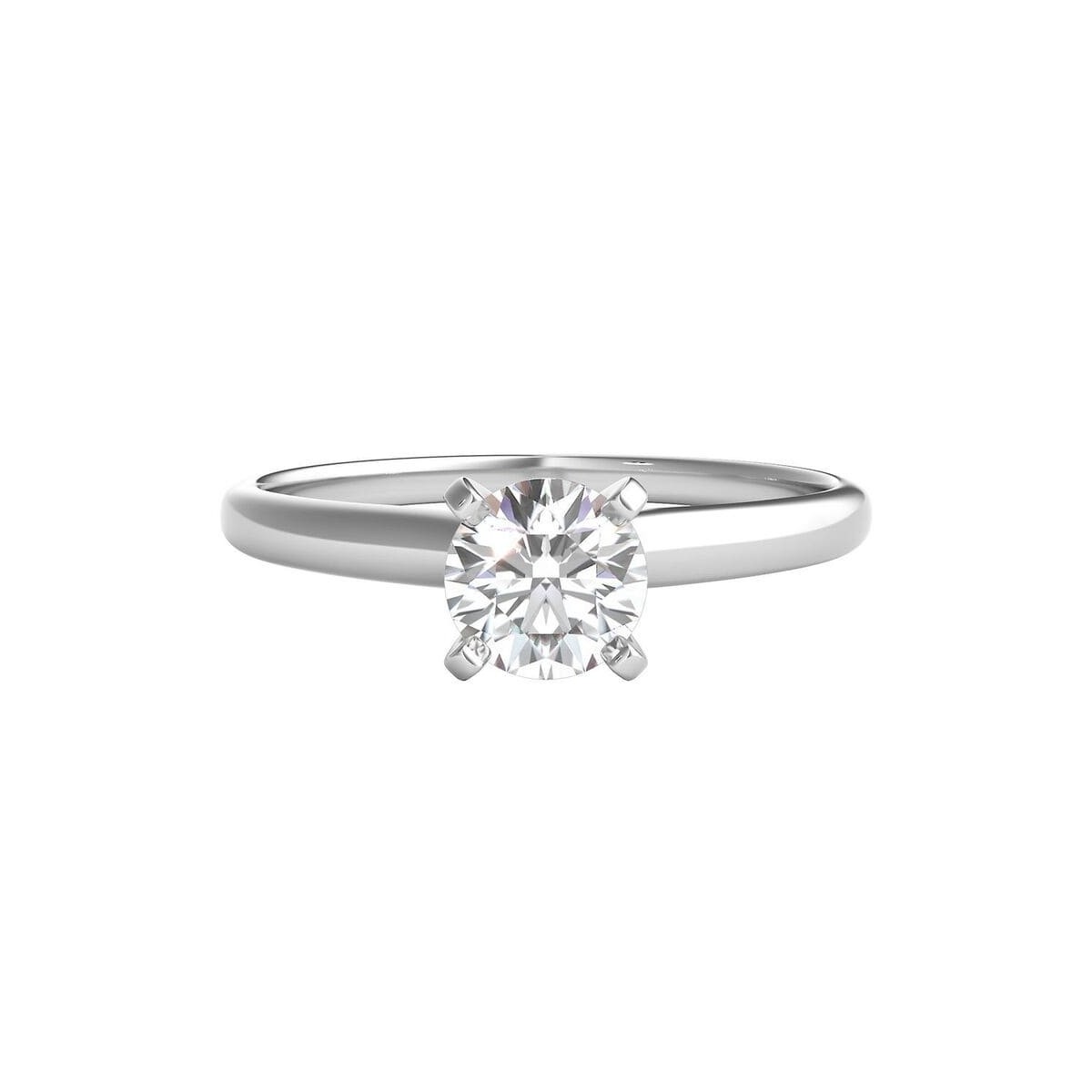 Solitario Matrimonio Chanel con Diamante