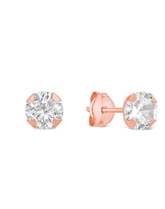 Orecchini Modello Hermes con Diamanti