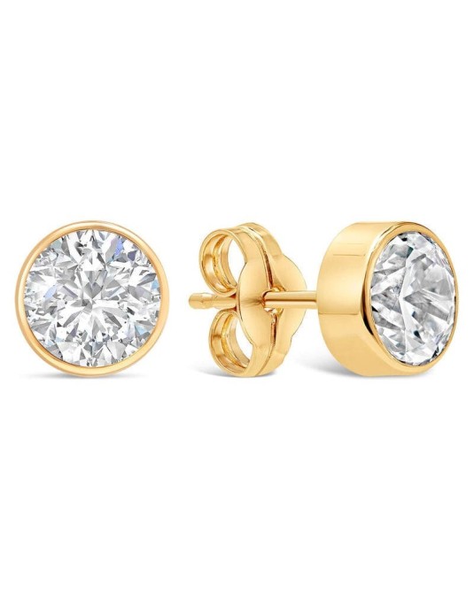 Orecchini Modello Dior con Diamanti