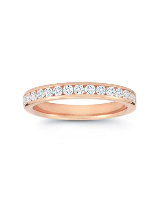 Anello Veretta Modello Chopard con Diamanti