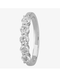 Anello Riviera Pandora con diamanti