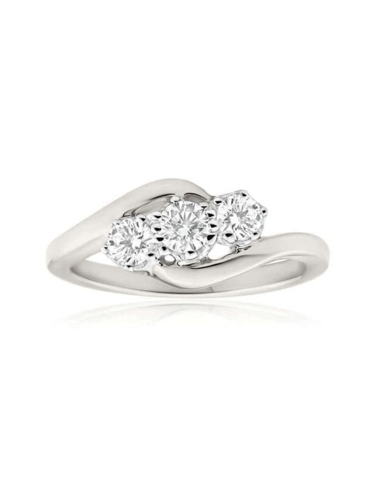 Anello Trilogy De Beers con Diamanti