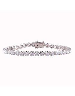 Bracciale Modello De Beers con diamanti