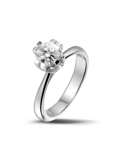 Solitario Anniversario Modello Tiffany con Diamante