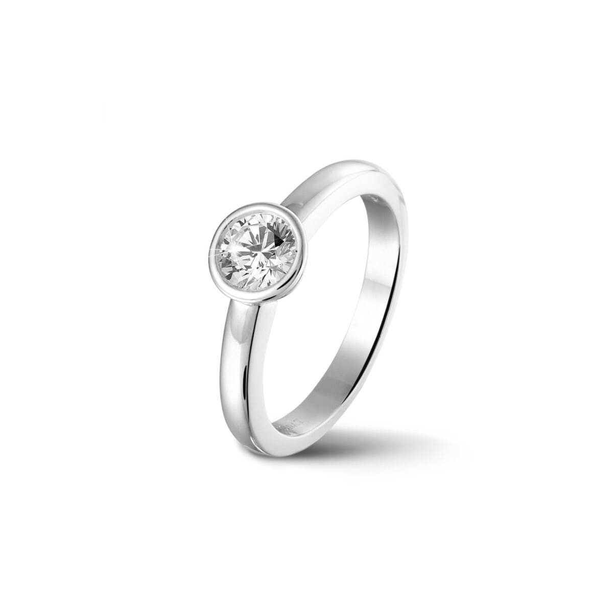 Solitario Anniversario Modello Piaget con Diamante