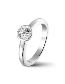 Solitario Anniversario Modello Piaget con Diamante