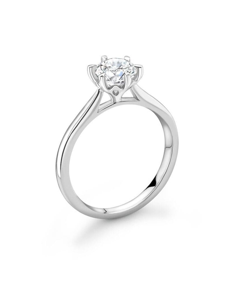 Solitario Anniversario Hermes con Diamante
