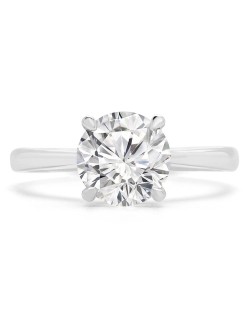 Anello Di Fidanzamento In Oro Bianco