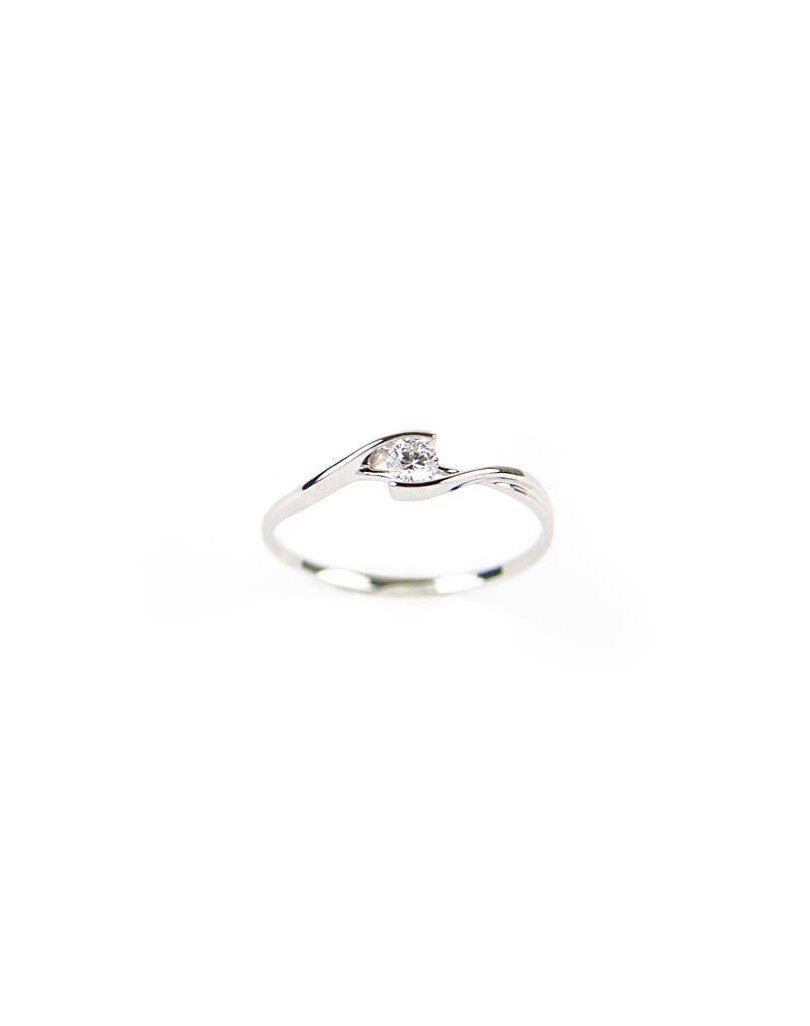 Anello Contrarie Modello Pandora con Diamante