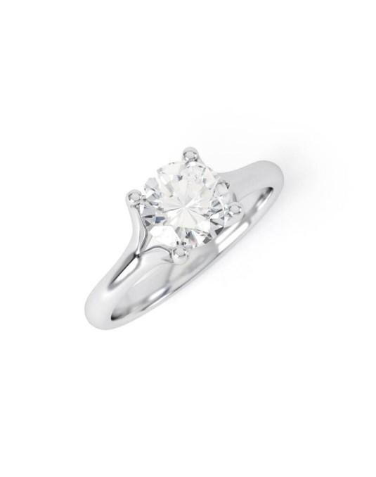 Solitario Matrimonio Damiani con Diamante