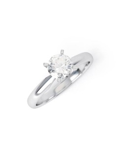 Solitario Matrimonio Bulgari con Diamante