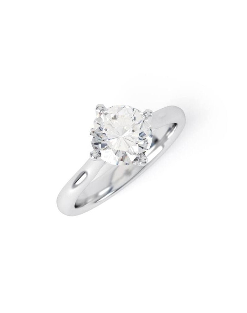 Solitario Matrimonio Modello Stroili con Diamante