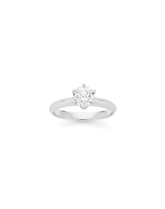 Solitario Matrimonio Blue Nile con Diamante