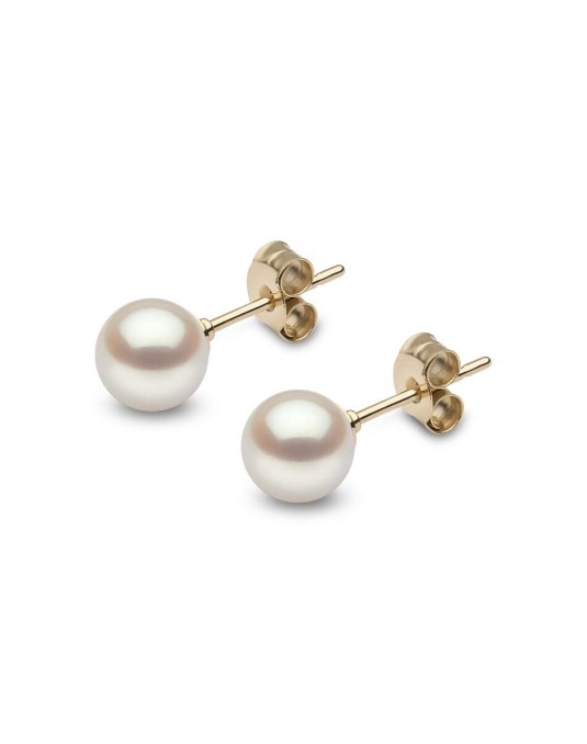 Orecchini Modello Mikimoto con Perle