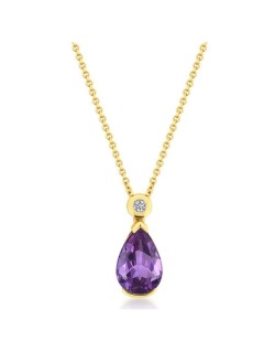 Ciondolo Ametista Chanel con Diamante