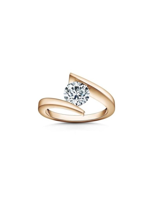 Anello Contrarie Modello Piaget con Diamante