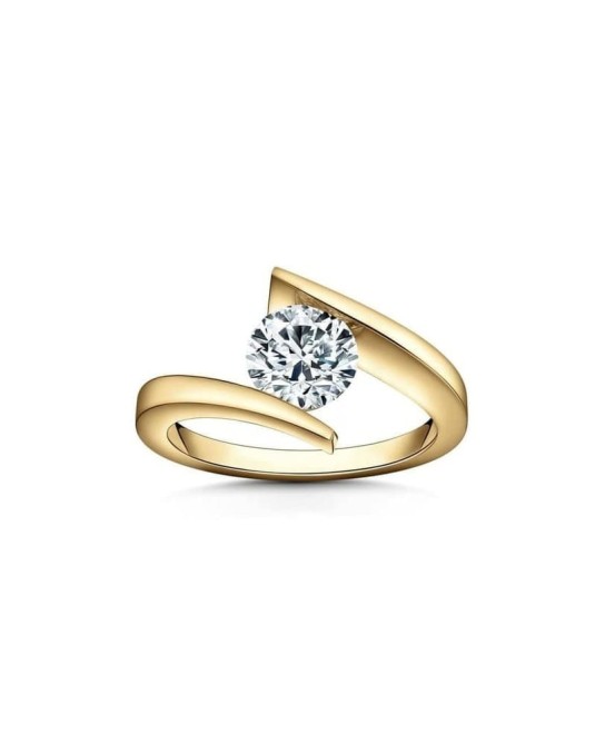 Anello Contrarie Graff con Diamante
