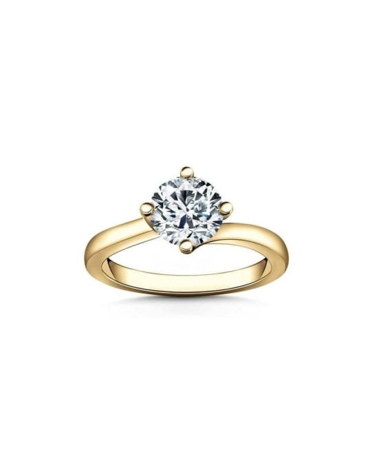 Anello Di Fidanzamento Bulgari con Diamante