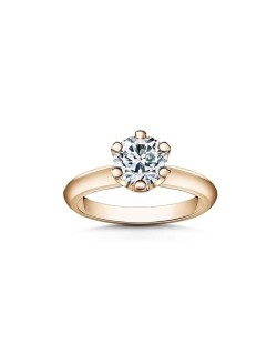 Anello Di Fidanzamento Modello Pandora con Diamante