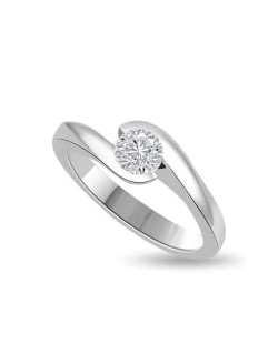 Anello Contrarie Dior con Diamante