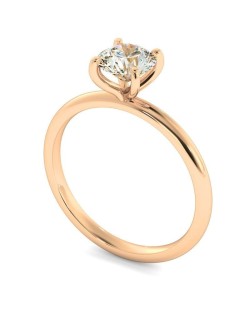 Anello Di Fidanzamento Modello Hermes con Diamante