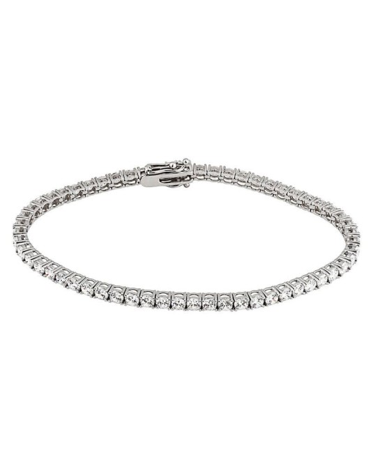 Braccialetto Tennis Modello Bulgari con diamanti