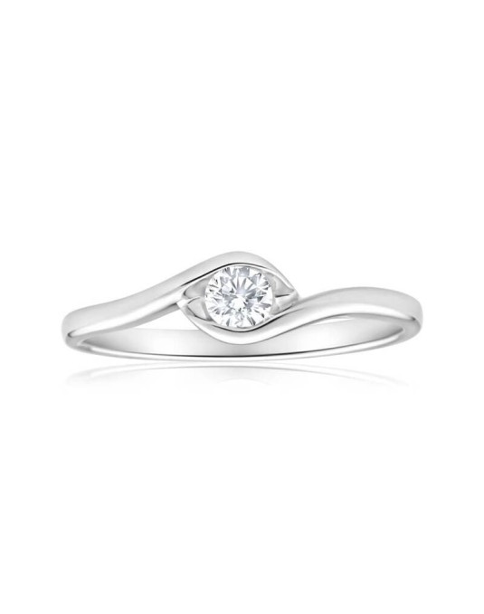 Anello Contrarie Modello Chopard con Diamante