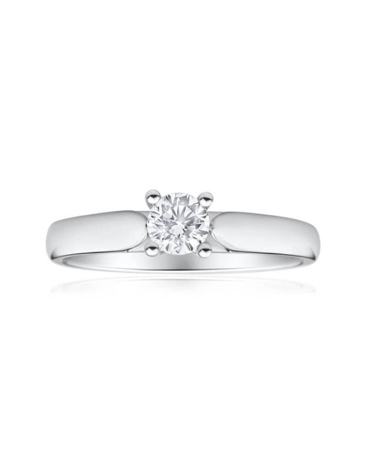 Anello Di Fidanzamento Modello Recarlo con Diamante