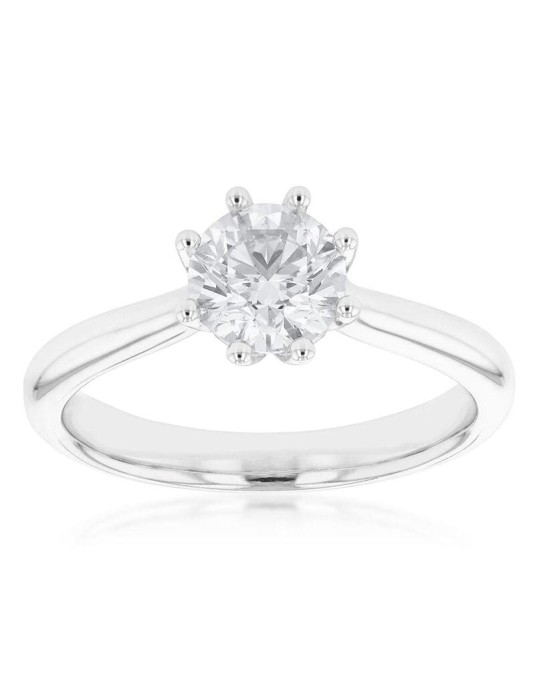 Anello Platino Graff con Diamante