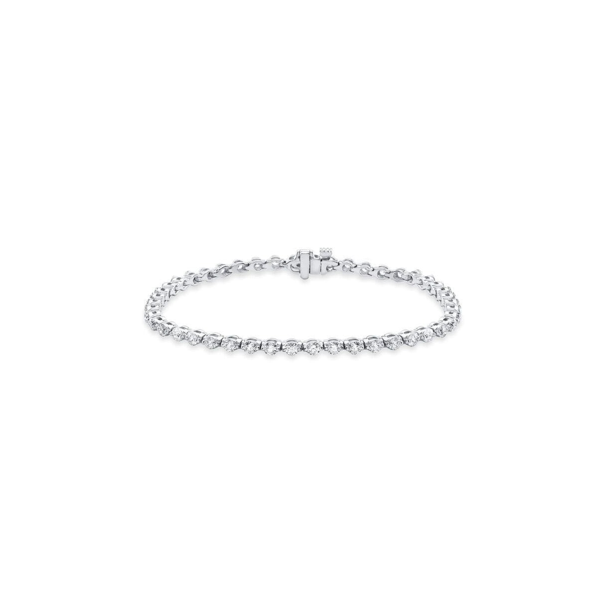 Bracciale Tennis di 18 cm con Diamanti