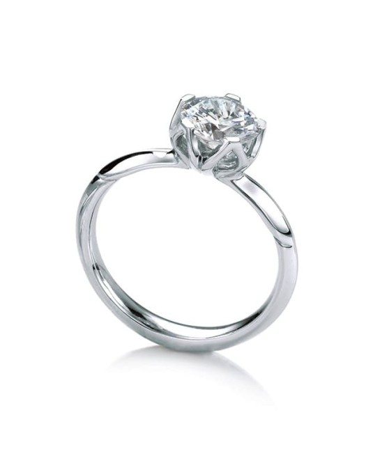 Anello Diamante Per Fidanzamento Naturale