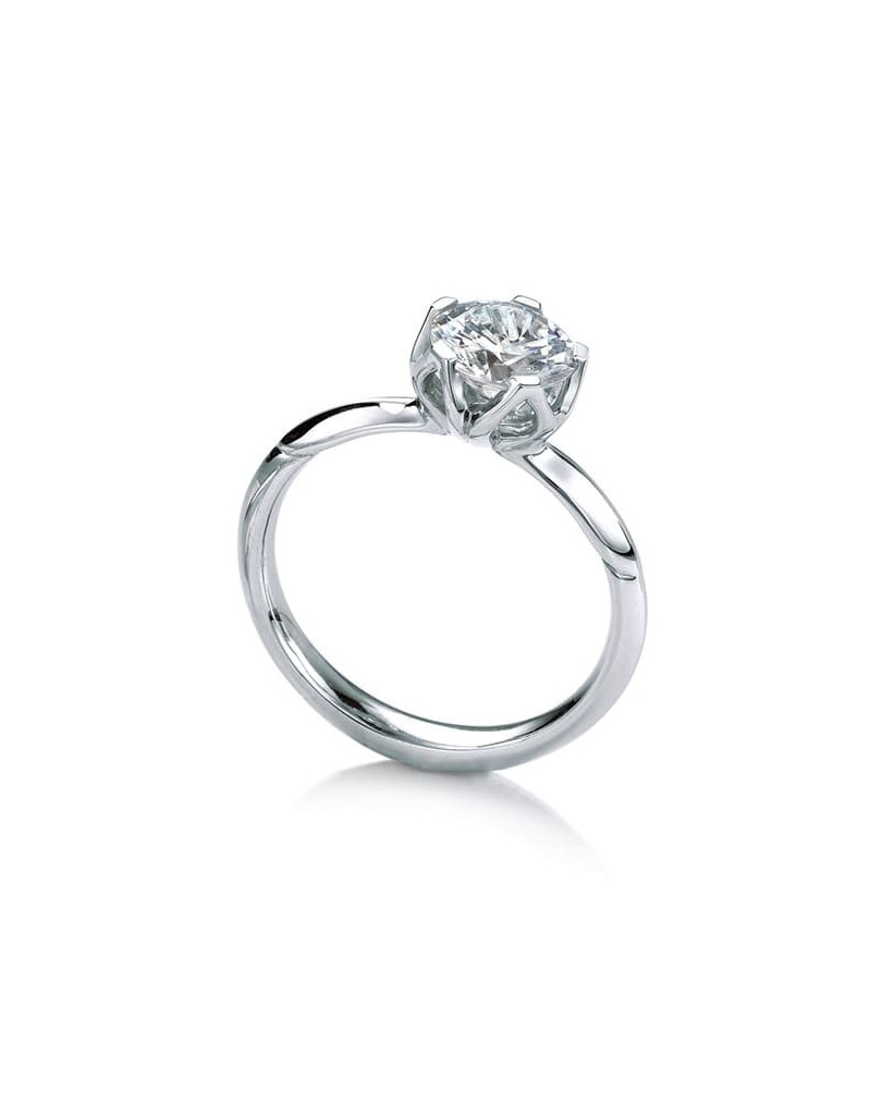 Anello Diamante Per Fidanzamento Naturale
